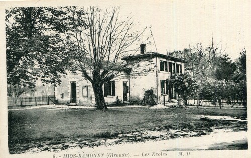 Carte mios les ecoles - mios, ramonet