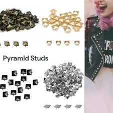 6-12mm Borchie a Piramide Punk