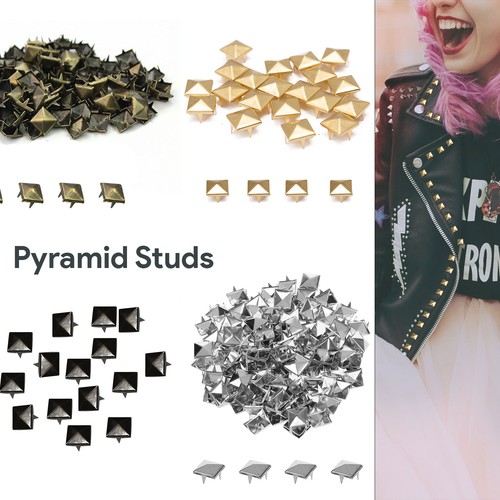 12mm borchie piramide - 6-12mm, punk