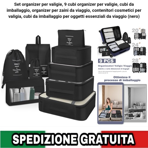 Set organizer valigie - organizer,