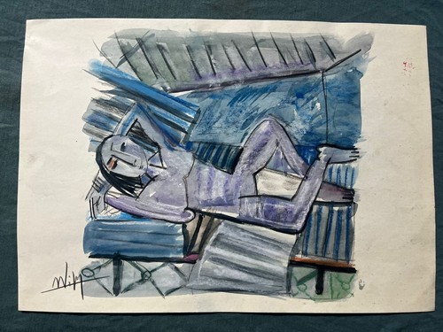 Wilfredo lam disegno - lam, quadro