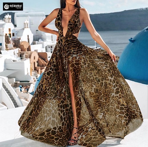 Vestito lungo donna fantasia - vestito,