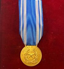 2624 - Medaglia "Al Valore di Marina" - Repubblica Italiana - Grado oro (dorata)