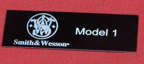 Targa vetrina smith wesson - vetrina,