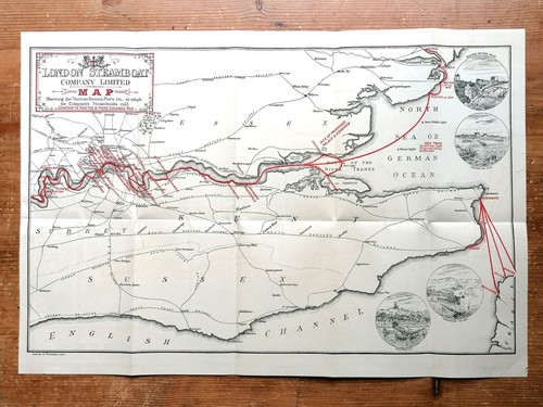 Mappa originale 1879 london - mappa,