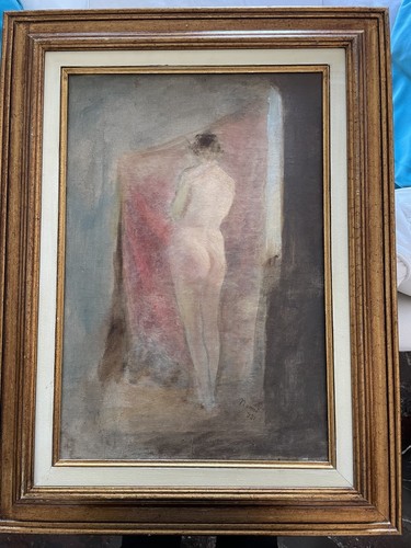 Francesco nonni olio su - nonni, tela