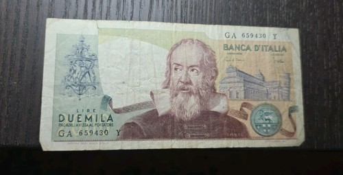 2000 lire galileo galilei - galileo,
