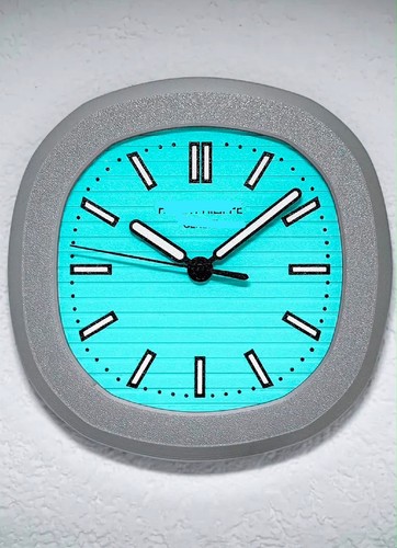 Orologio parete realizzato - orologio, da
