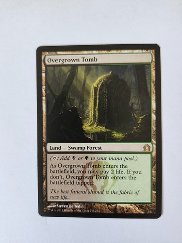 Overgrown tomb return to - tomb,