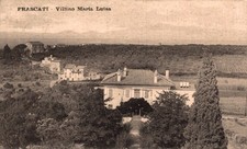 Roma Frascati Villino Maria Luisa f. piccolo  spedita