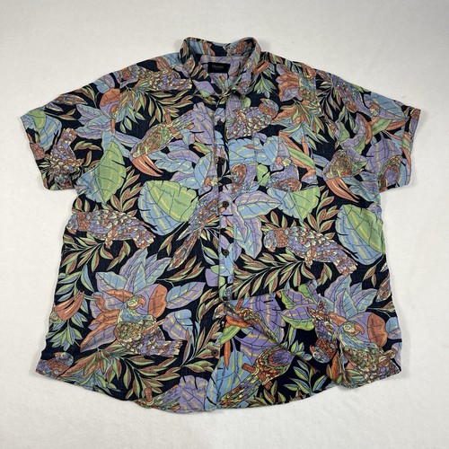 Camicia hawaiana floreale - camicia, xl