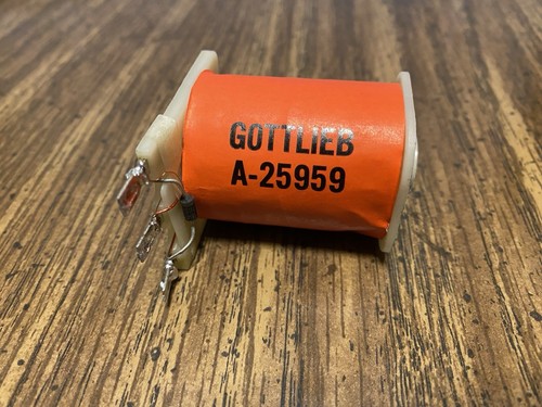 Gottlieb pinball flipper - flipper, coil