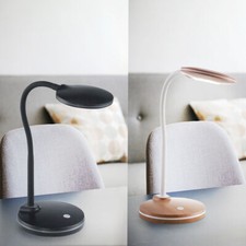 Lampada da Tavolo Scrivania Comodino Mobile Regolatore Touch LED H 32 CM