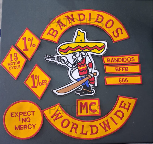 Pezzi bandidos patch - mc,