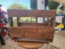 Cassetta Cassa Legno Vintage Birra Tedesca Germania Baviera 