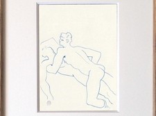 Jean Cocteau Drawing Male
