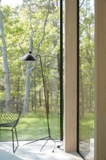 NUOVA EDIZIONE NERA Serge Mouille lampada da terra 100% AUTENTICA E CON LICENZA MSRP $3995