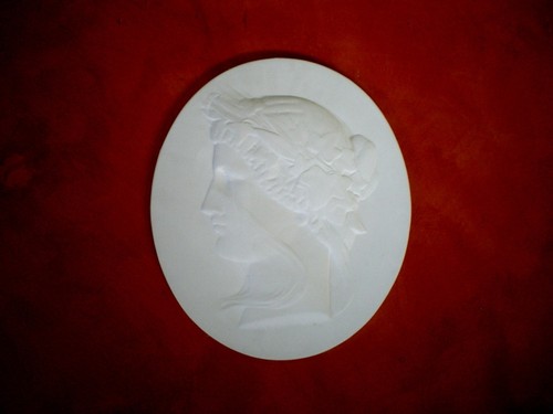 Bassorilievo gesso bianco - bassorilievo,