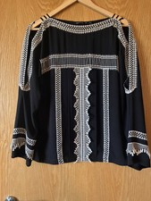 Karen Millen blusa nera e