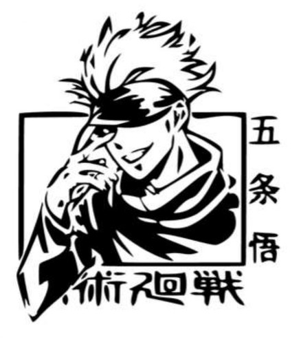 Manga adesivo auto sticker - adesivo,