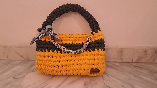 Borsa tote fatta mano - tote,