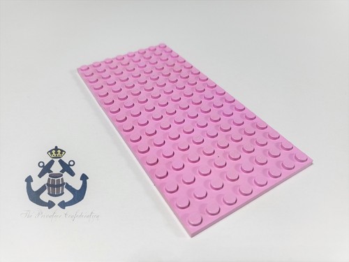 Lego piatto rosa brillante - piatto,