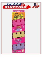 Scrub Mommy - Spugna bifacciale con morbido assorbente e graffio - 3 pezzi