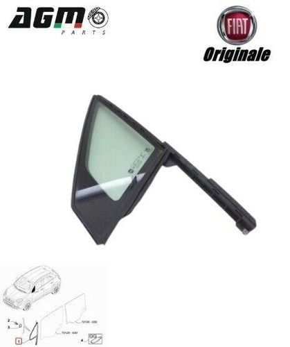 Vetro triangolare laterale - vetro,