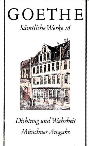 Goethe sämtliche werke - werke, 16