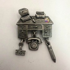 Spilla Charm Scrivania Torino