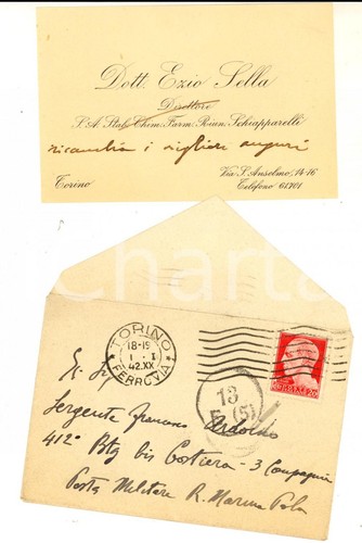 1942 torino ezio - torino, sella