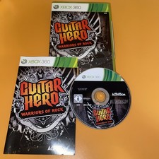 Guitar Hero Warriors of Rock Xbox 360 Gioco Italiano Completo Di Manuale