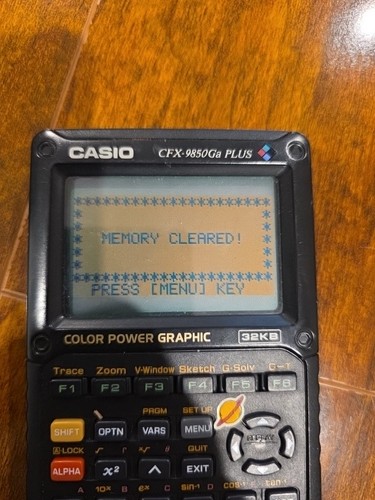 Casio cfx 9850gb - casio, plus