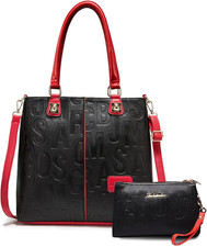 Borse a Mano Donna Borsa a Spalla Elegante Grandi Firmate Marca Tracolla Antifur