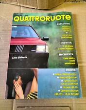 Rivista D'Epoca Quattroruote Mese Di Giugno Del 1987