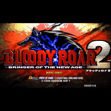 Usato Bloody Roar 2 Bringer of The New Age PCB P.C.Board Rising 8ing 1998 JAMMA