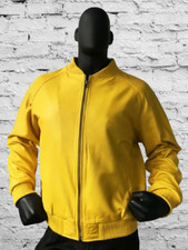 Giubbotto Bomber Uomo Giallo