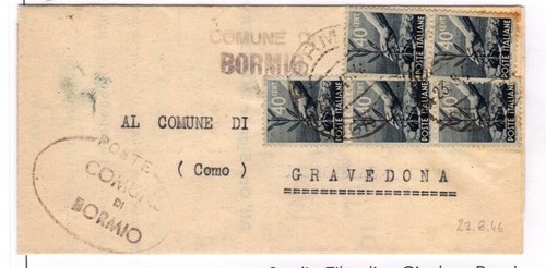 Storia postale lettera tra