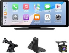 Schermo per Auto Carplay Wireless Andriod Auto, Touchscreen Da 10.26 Pollici Cam