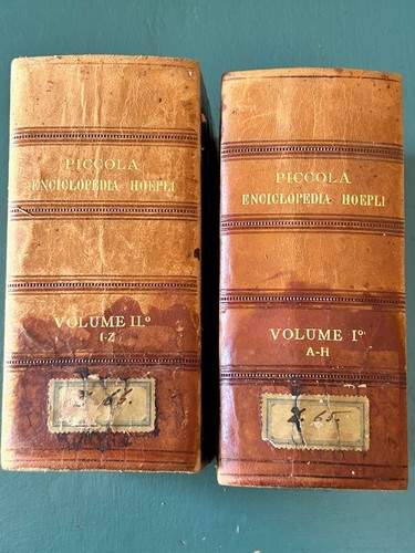 Piccola enciclopedia hoepli - enciclopedia,