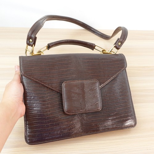 Borsa lucertola vintage patta - lucertola,