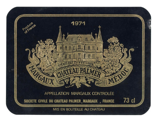 Chateau palmer 1971 margaux - chateau,