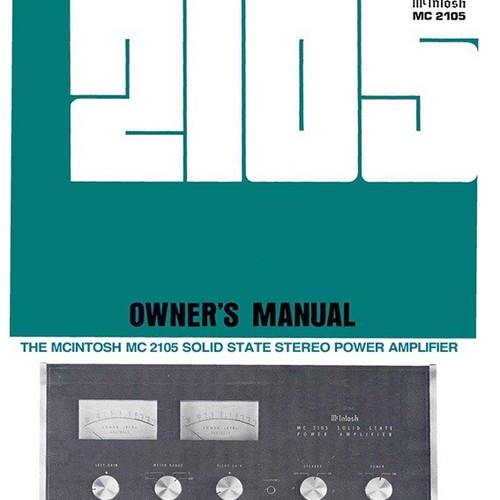 Mcintosh 2105 file pdf - 2105, del