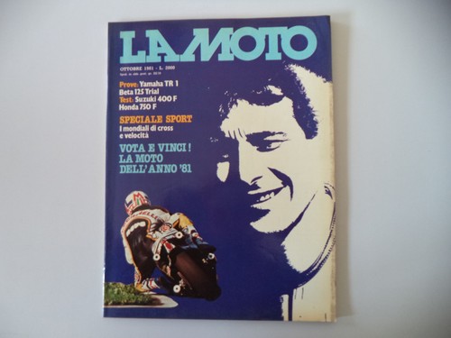 Moto 1981 yamaha tr1 tr - la,