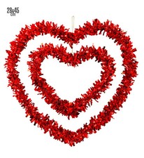 2 CUORI SAN VALENTINO CON FILI