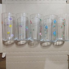 Set 5 tazze di vetro Decor