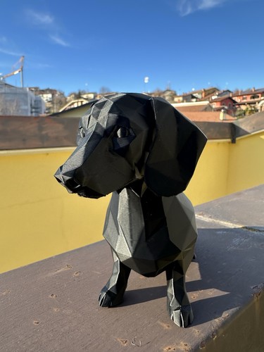 Statuetta cane bassotto - statuetta,