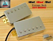 G.M. Hot Rod Humbucker Set Vintage Collo 7.8k, Hot Bridge 15k Alnico 5 (4 fili)