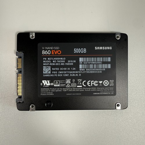 Samsung 860 evo 500gb - samsung,