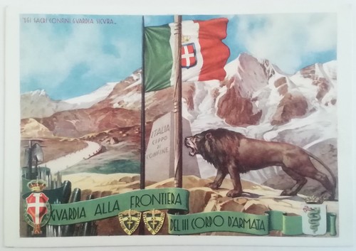 Cartolina guardia alla - cartolina,